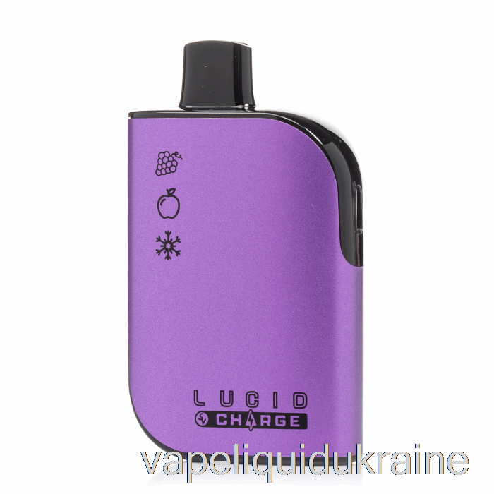 Vape Liquid Ukraine Lucid CHARGE 7000 Disposable Grapple Ice